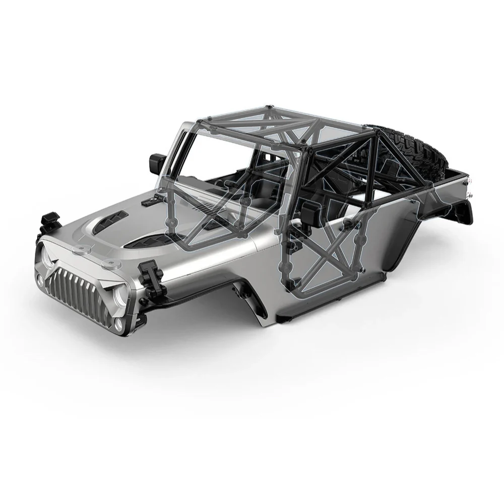 MJX H12Y-PLUS 1/12 Hyper Go FOC 4WD Off-road Brushless 2S RC Crawler - Image 4