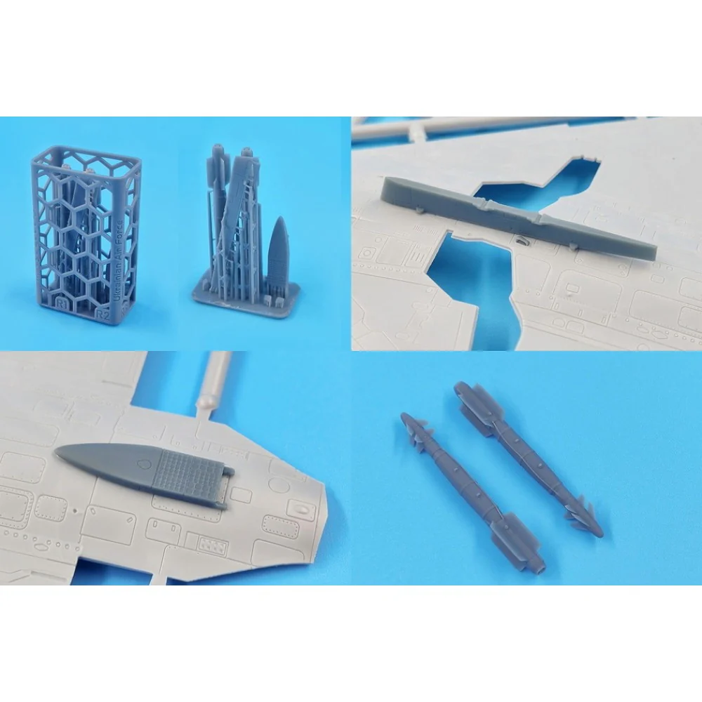 ModelSvit 72080 1/72 Mirage 2000-5F with SCALP-EG Ukraine A.F. - Image 12