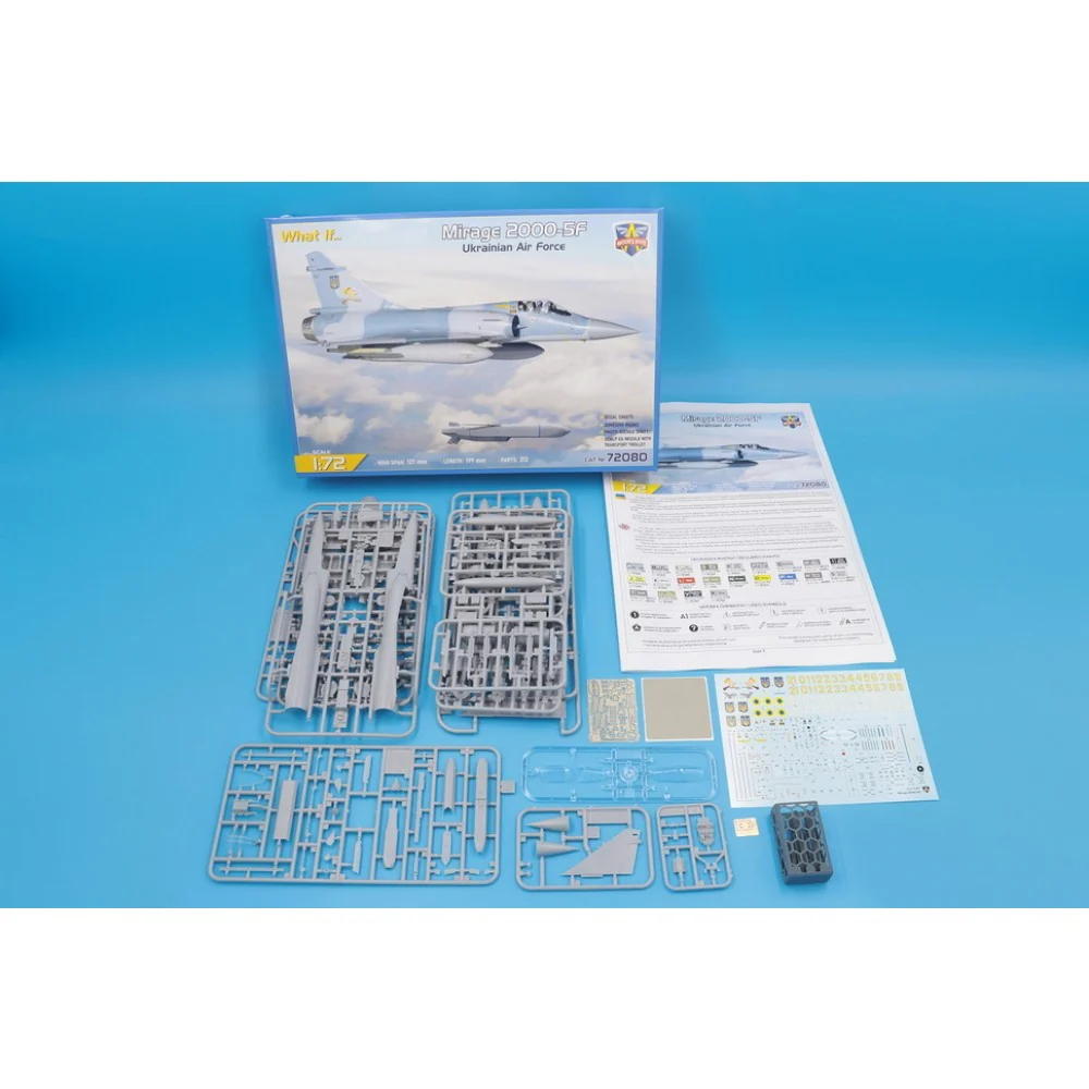ModelSvit 72080 1/72 Mirage 2000-5F with SCALP-EG Ukraine A.F. - Image 3