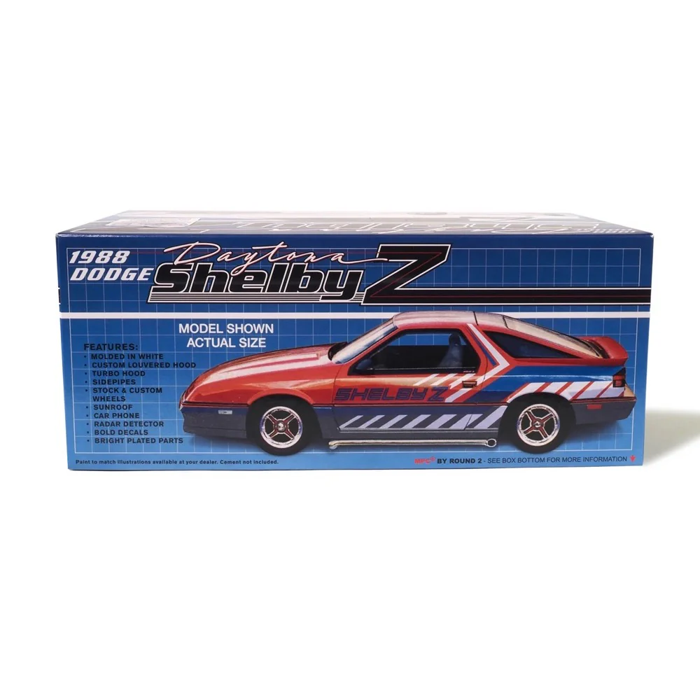MPC 1009 1/24 1988 Dodge Shelby Daytona - Image 2