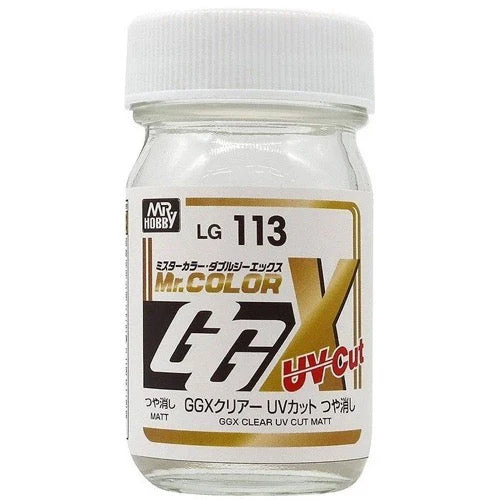 Mr Hobby (Gunze) LG113 Mr Colour GGX Flat Clear UV Cut 60ml - Image 2