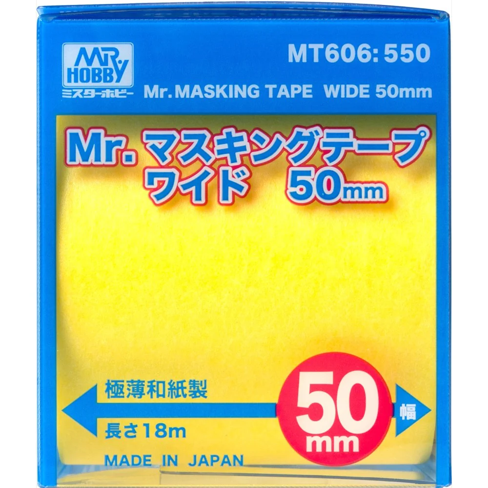 Mr Hobby (Gunze) MT606 Mr Masking Tape Wide 50mm - Image 5