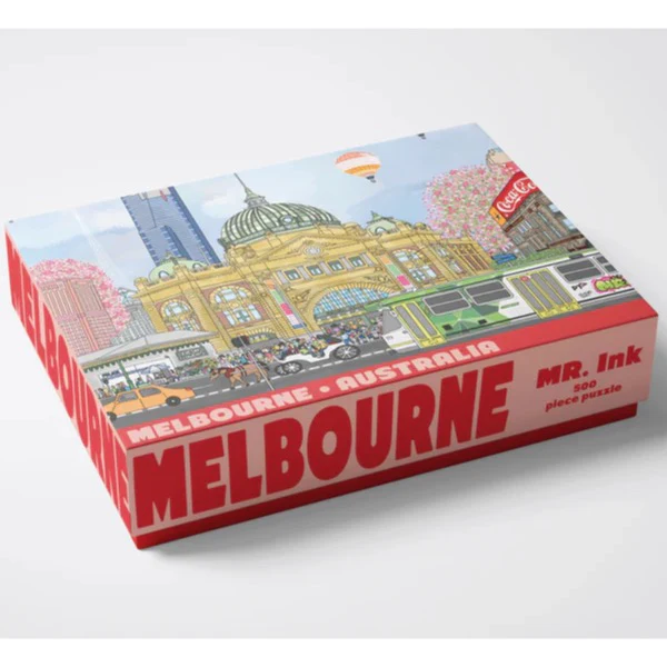 Mr. Ink Melbourne 500pc Jigsaw Puzzle - Image 2