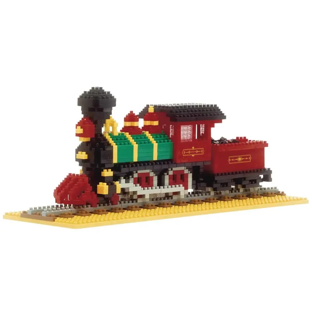 Nanoblock NBA-007 Steam Locomotive 4-4-0 - Image 2