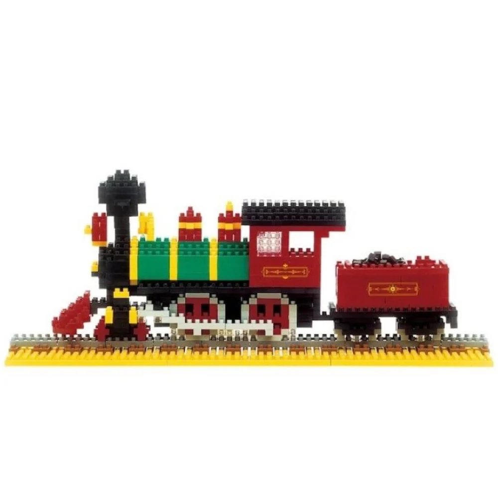 Nanoblock NBA-007 Steam Locomotive 4-4-0 - Image 3