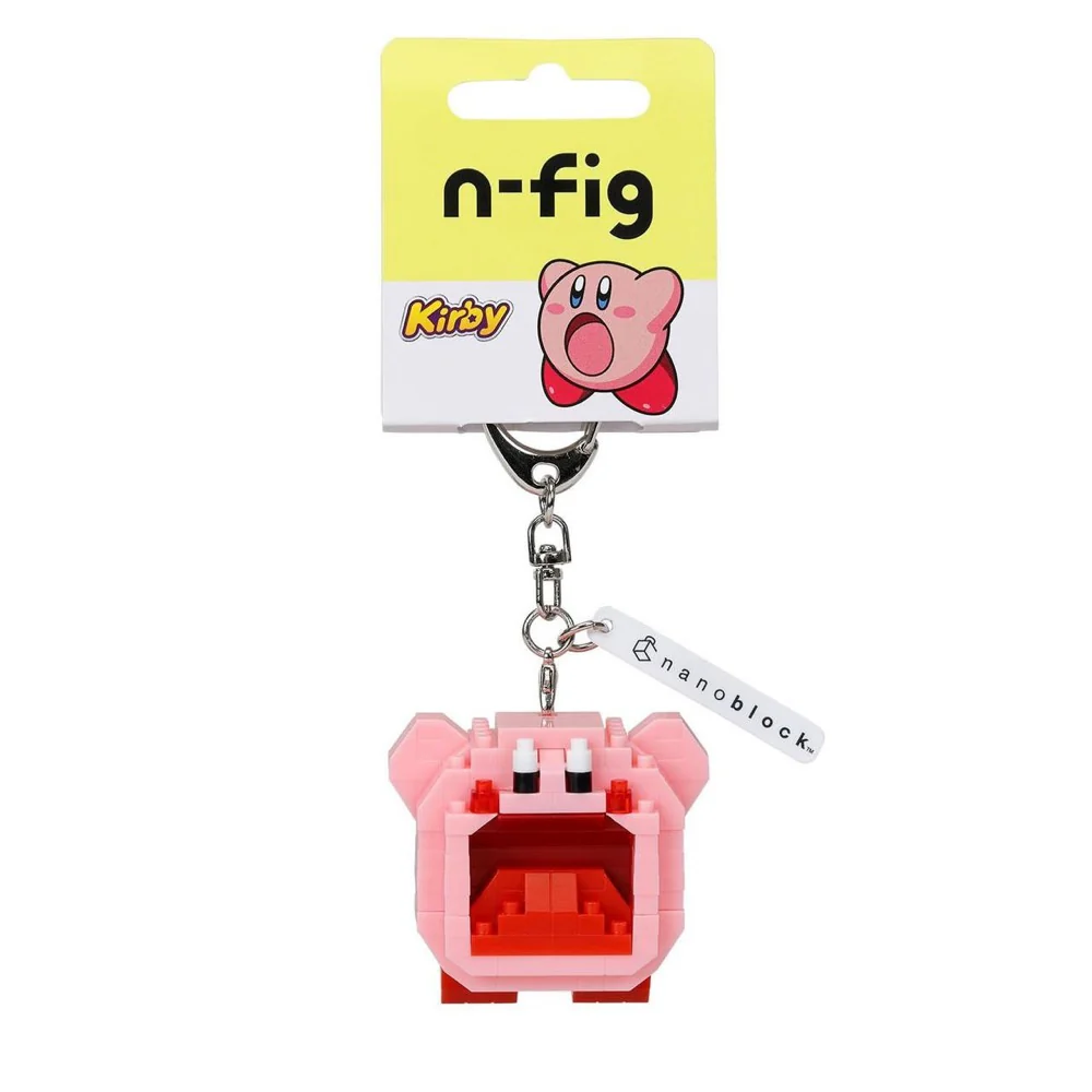 Nanoblock NFG-06 N-FIG Kirby Inhale Keychain - Image 2