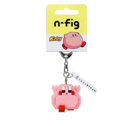 Nanoblock NFG-07 N-FIG mini Kirby Full Belly Keychain - Image 2