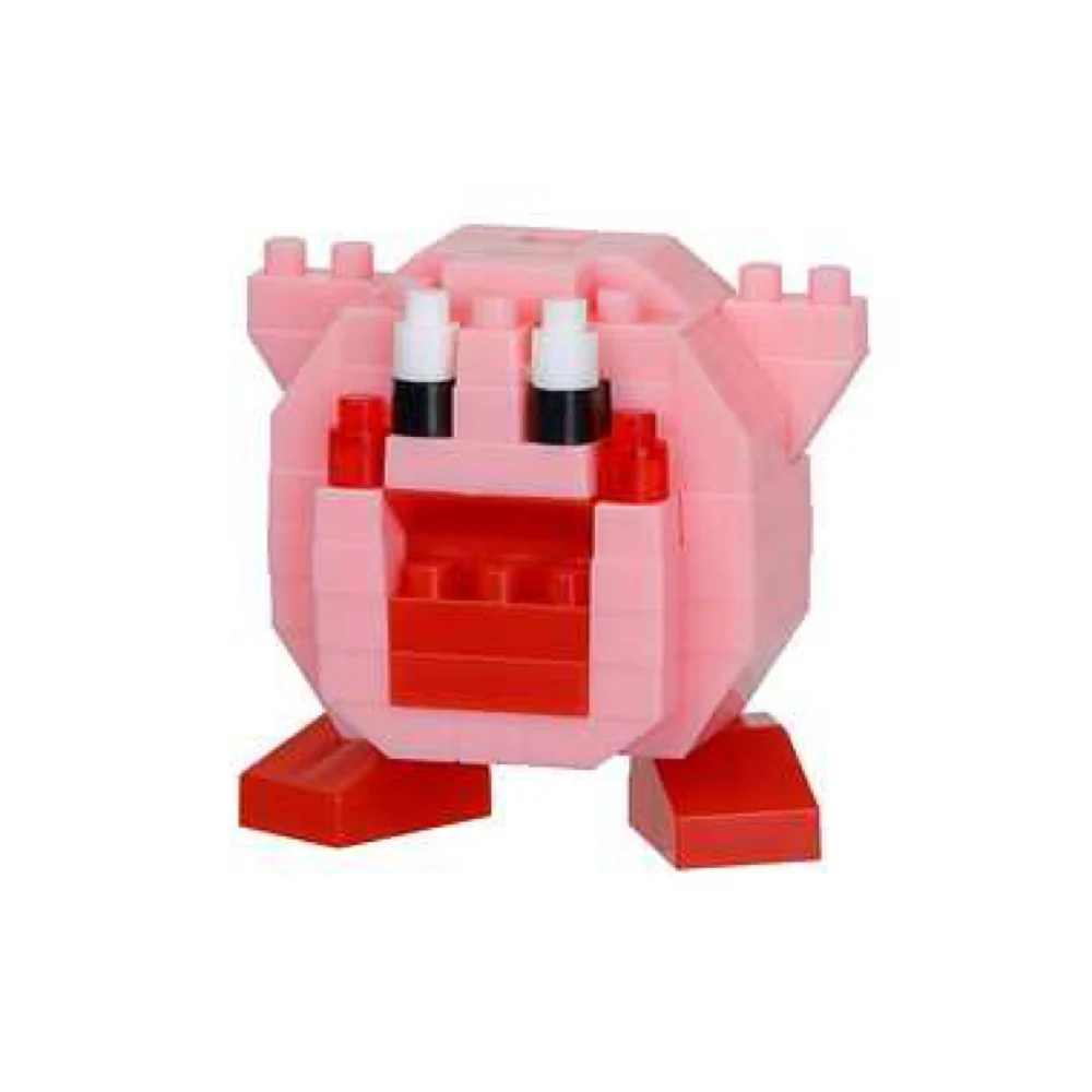 Nanoblock NFG-08 N-FIG mini Kirby Inhale Keychain - Image 3