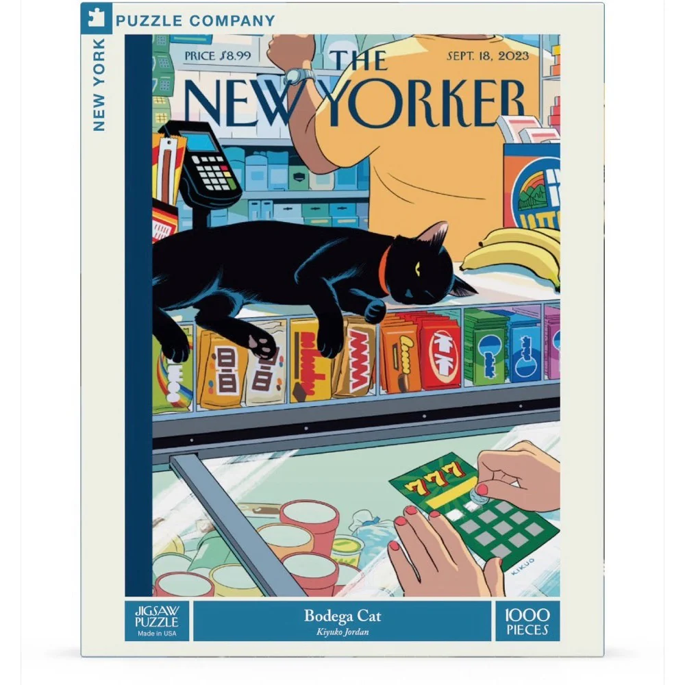 New York Puzzle Company Bodega Cat 1000pc Jigsaw Puzzle - Image 3