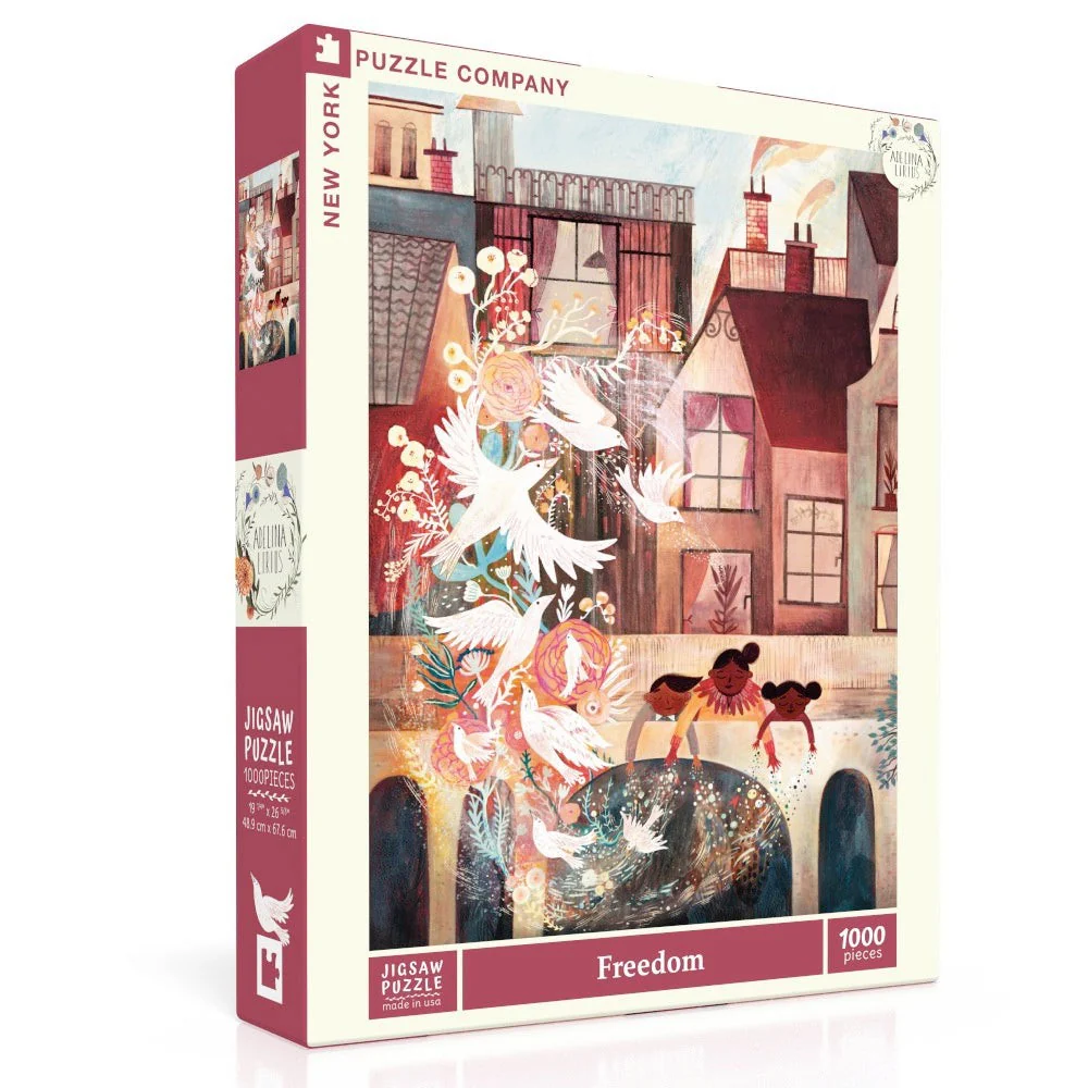 New York Puzzle Company Freedom 1000pc Jigsaw Puzzle