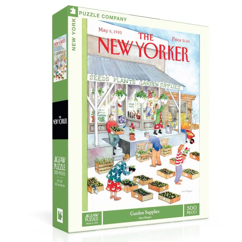New York Puzzle Company Garden Supplies 500pc Jigsaw Puzzle