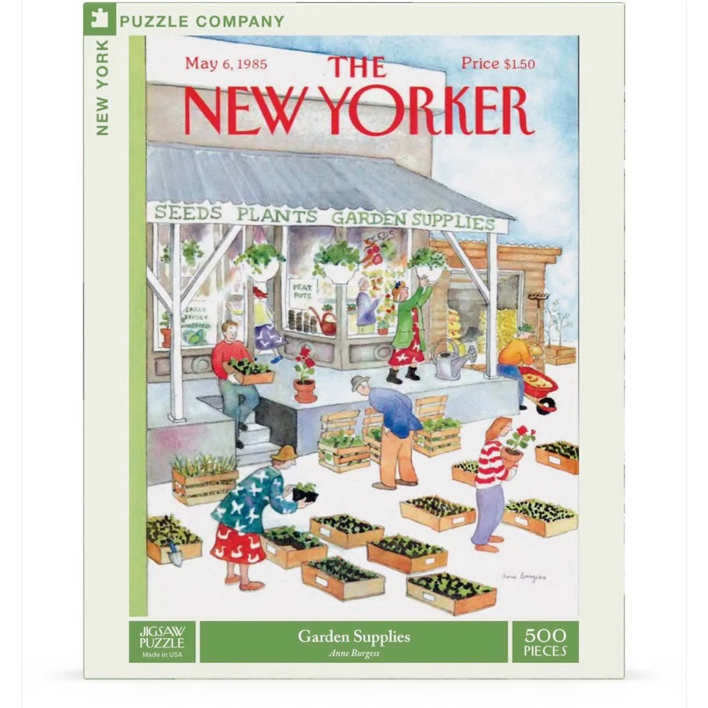 New York Puzzle Company Garden Supplies 500pc Jigsaw Puzzle - Image 2