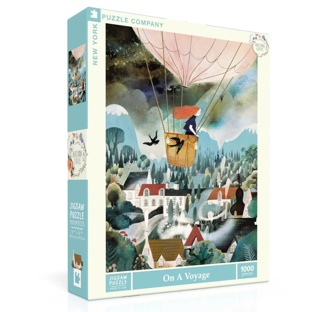 New York Puzzle Company On a Voyage 1000pc Jigsaw Puzzle