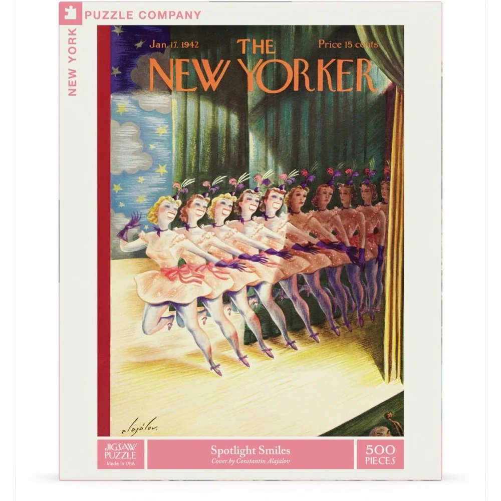 New York Puzzle Company Puzzle Spotlight Smiles 500pc Jigsaw Puzzle - Image 2