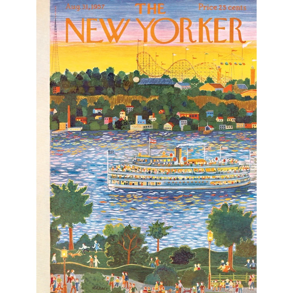 New York Puzzle Company Sunset Cruise 1000pc Jigsaw Puzzle - Image 3