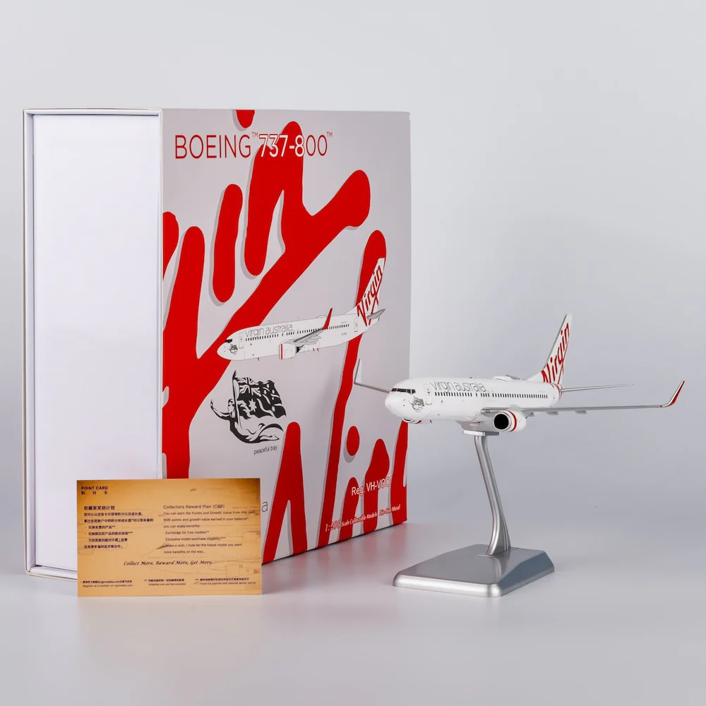 NG Models 08017 1/200 Virgin Australia Boeing B737-800W Peaceful Bay VH-VOO - Image 8