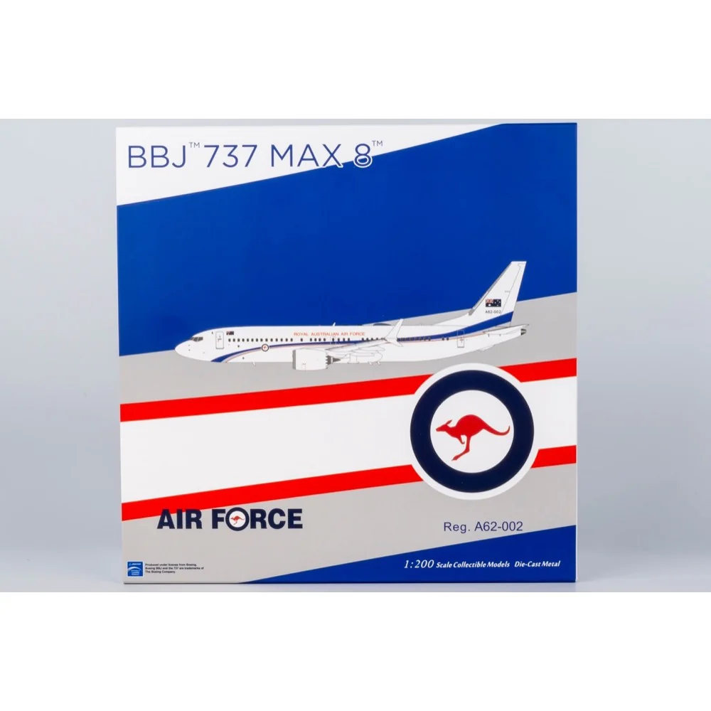 NG Models 92008 1/200 Royal Australian Air Force (RAAF) 737 MAX 8 VIP A62-002 - Image 13