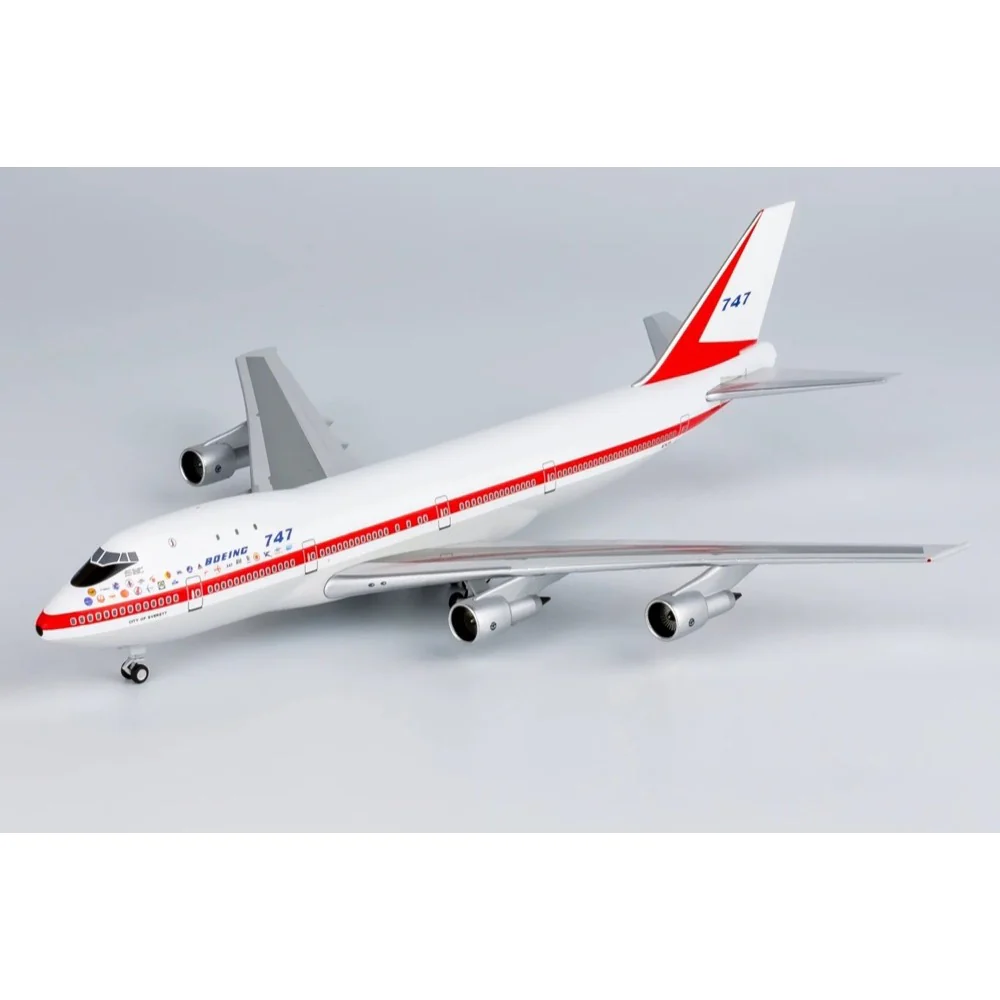 NG Models Lite 1/400 The Boeing Company 747-100 N7470 CITY OF EVERETT