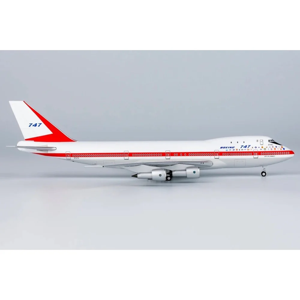 NG Models Lite 1/400 The Boeing Company 747-100 N7470 CITY OF EVERETT - Image 3