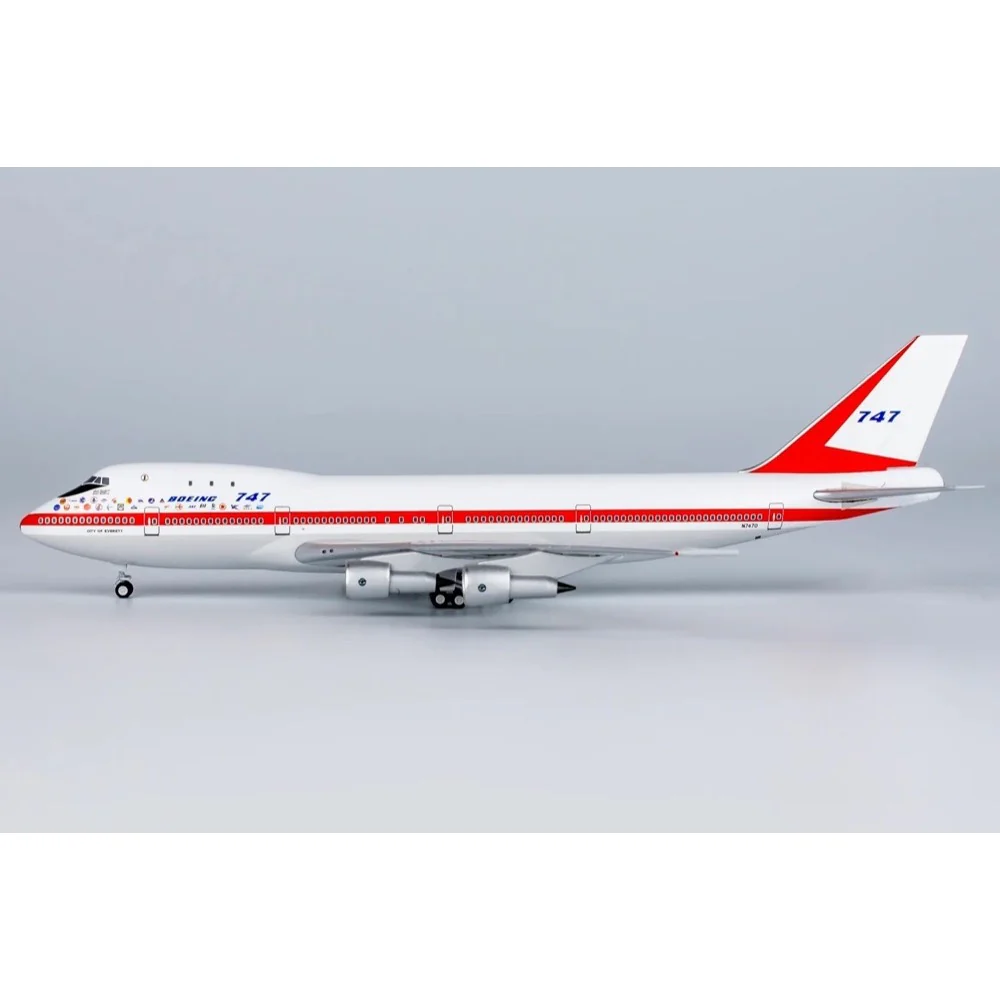 NG Models Lite 1/400 The Boeing Company 747-100 N7470 CITY OF EVERETT - Image 5