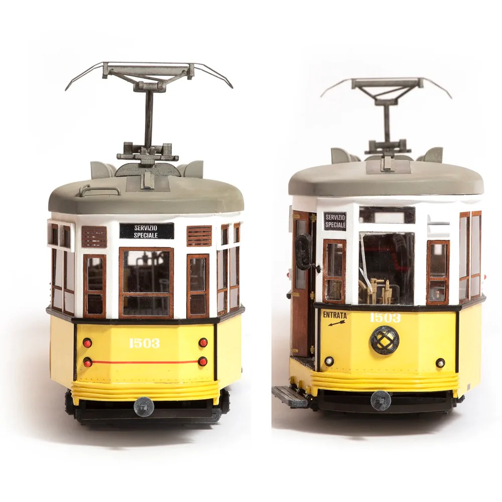 OcCre 1/24 The Milan Tram Model Kit - Image 2