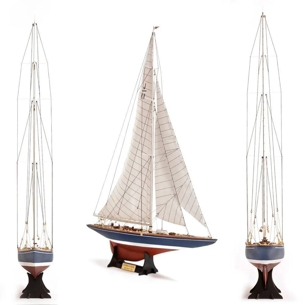 OcCre 1/75 Endeavour American Cup Wooden Model Ship Kit - Image 5