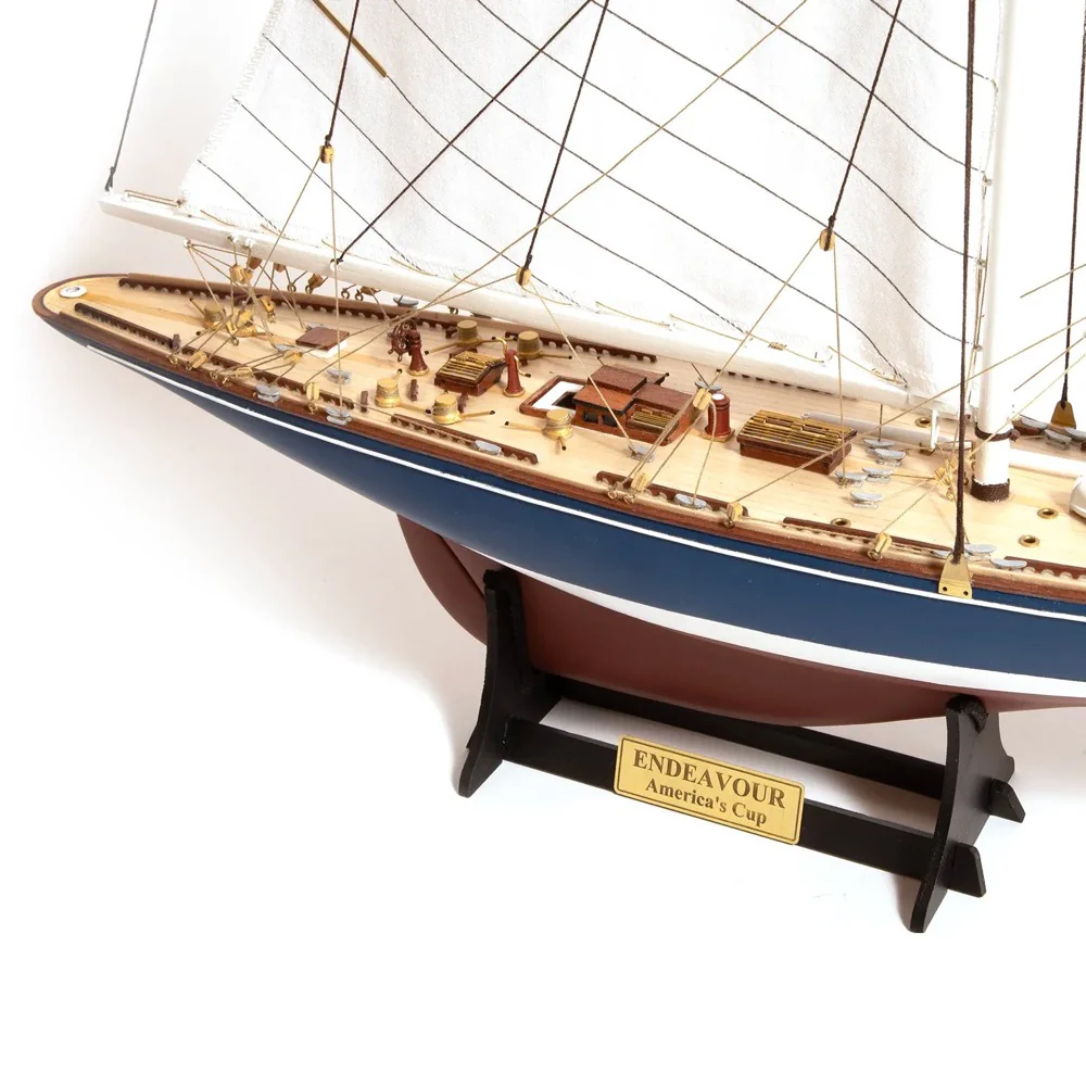 OcCre 1/75 Endeavour American Cup Wooden Model Ship Kit - Image 7