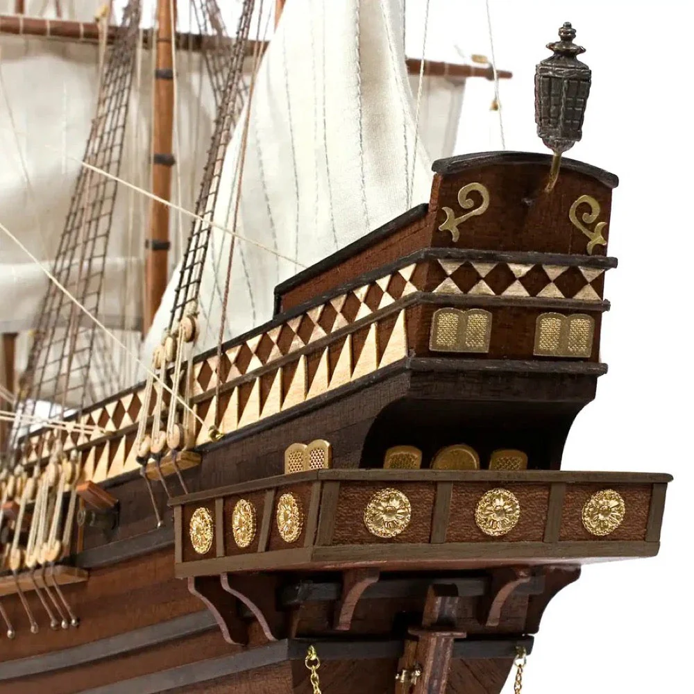 OcCre 12002 1/100 Buccaneer Wooden Model Ship Kit - Image 3