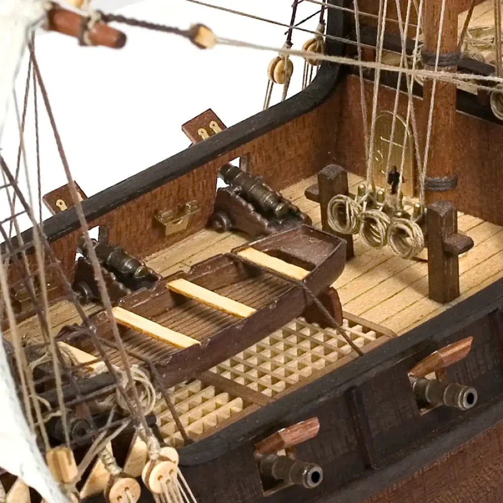 OcCre 12002 1/100 Buccaneer Wooden Model Ship Kit - Image 4