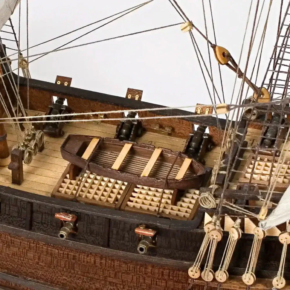 OcCre 12002 1/100 Buccaneer Wooden Model Ship Kit - Image 5