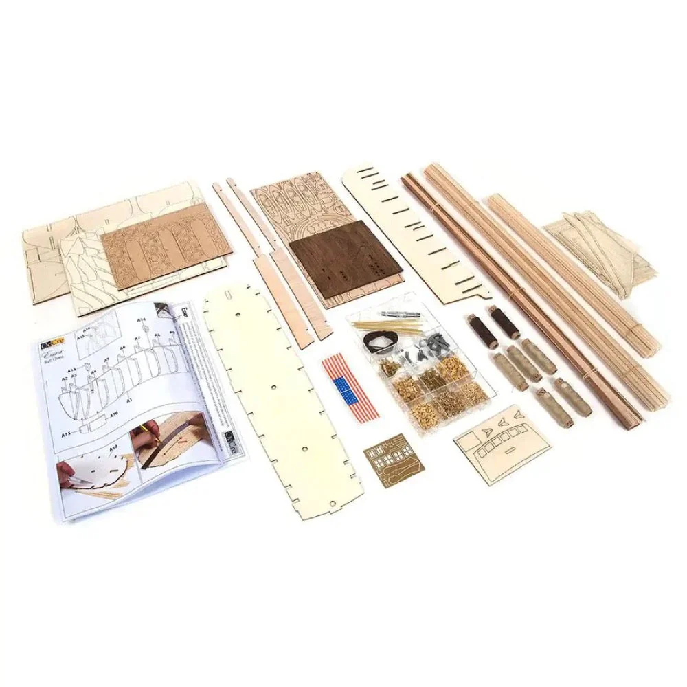 OcCre 12006 1/60 Whaler Essex Wooden Model Ship Kit - Image 7