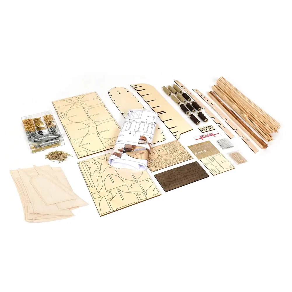 OcCre 12009 1/75 HMS Erebus Wooden Model Ship Kit - Image 5