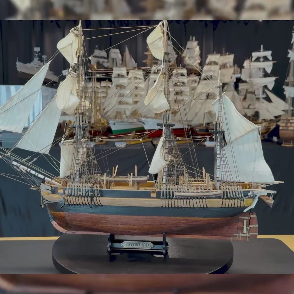 OcCre 12009 1/75 HMS Erebus Wooden Model Ship Kit - Image 8