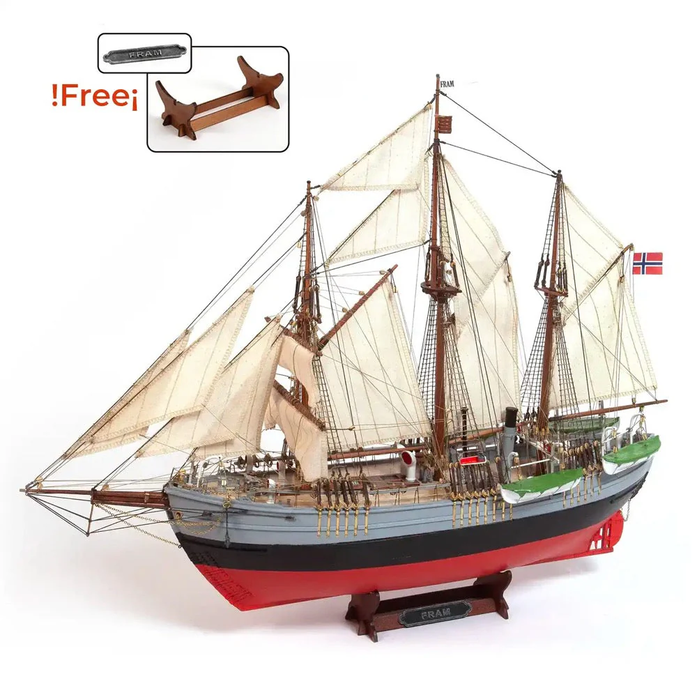 OcCre 12011 1/85 Fram Wooden Model Ship Kit - Image 2