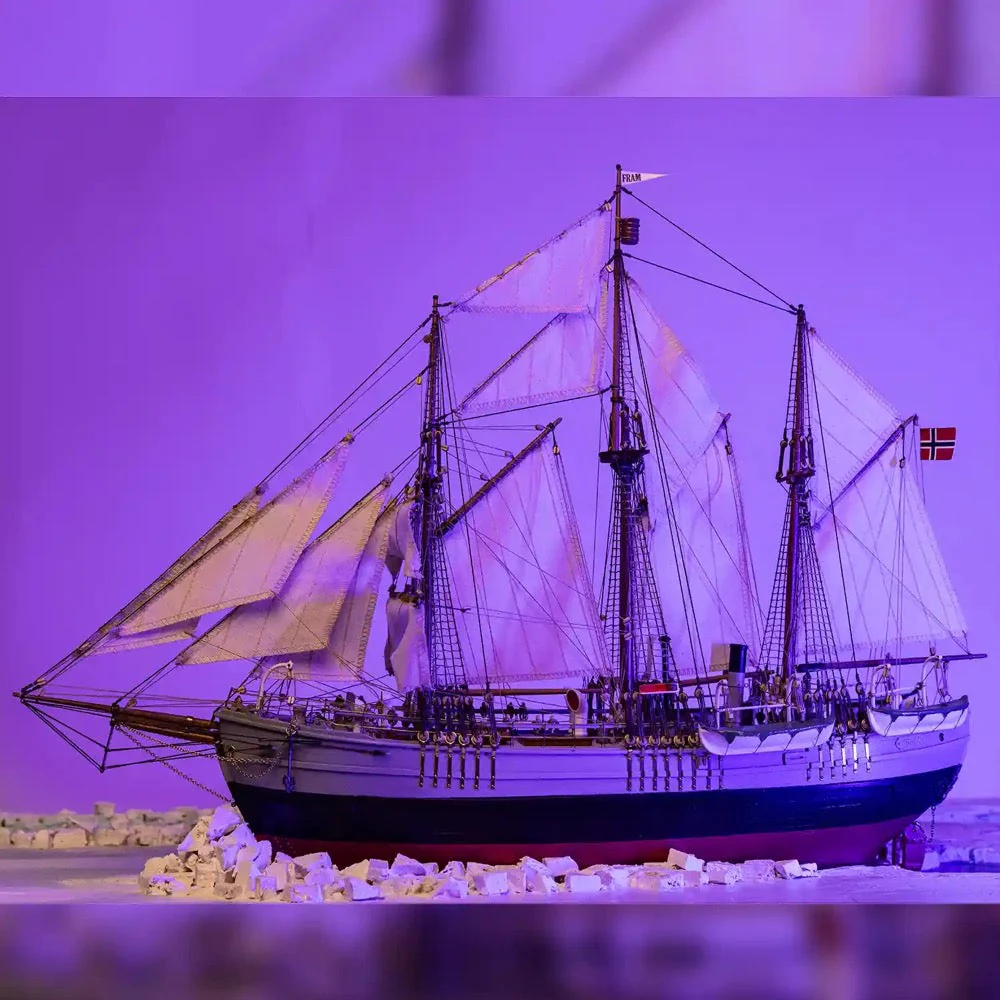 OcCre 12011 1/85 Fram Wooden Model Ship Kit - Image 8