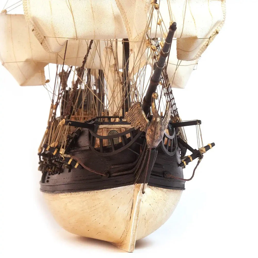 OcCre 12012 1/75 The Black Swan Wooden Model Pirate Ship Kit - Image 5