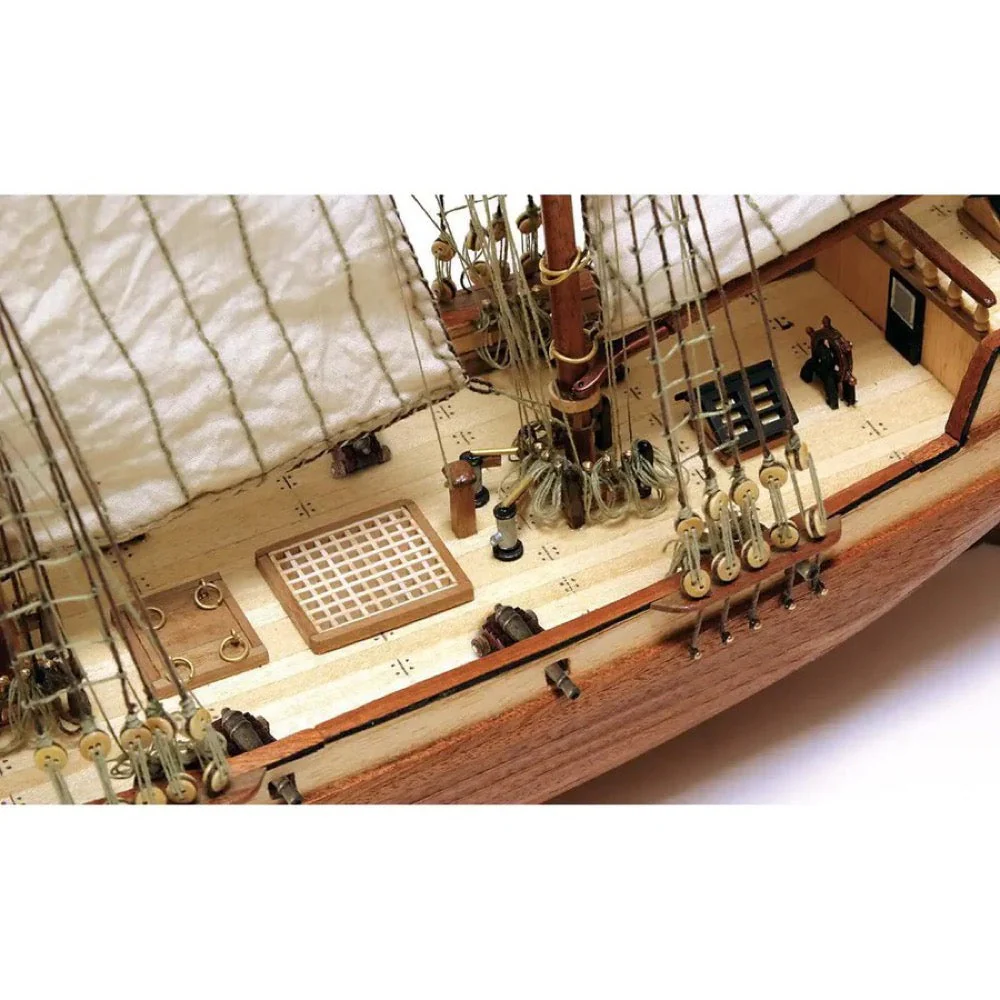 OcCre 12500 1/100 Albatros Wooden Model Ship Kit - Image 4