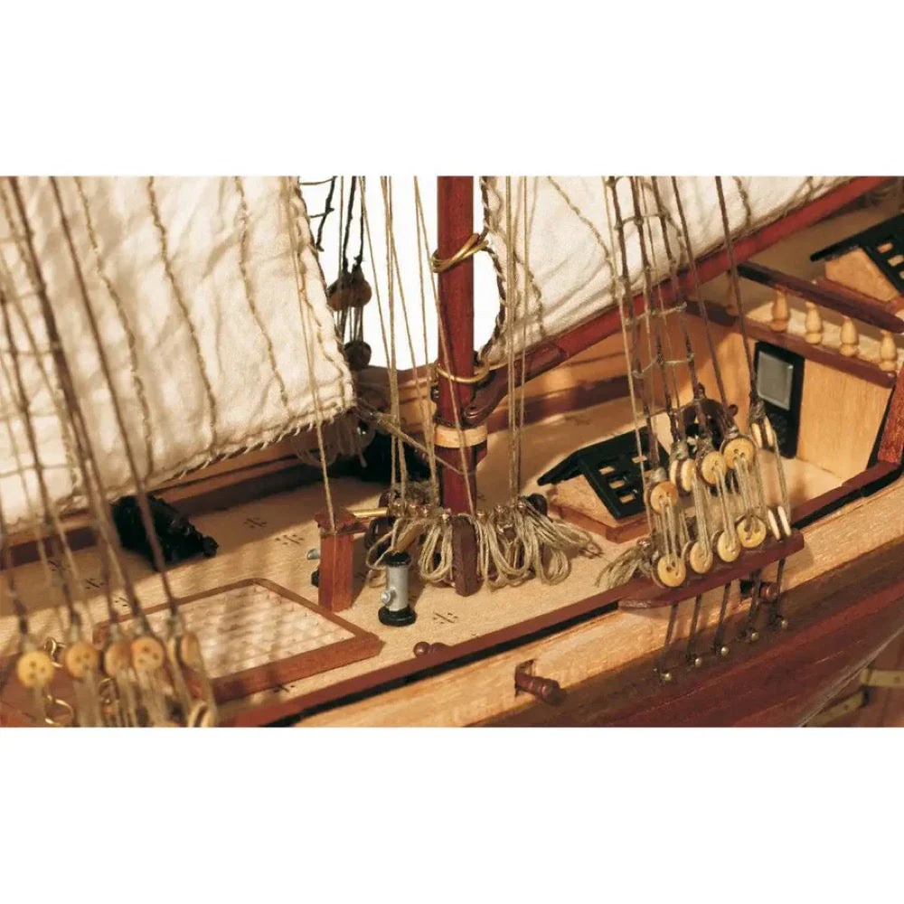 OcCre 12500 1/100 Albatros Wooden Model Ship Kit - Image 5