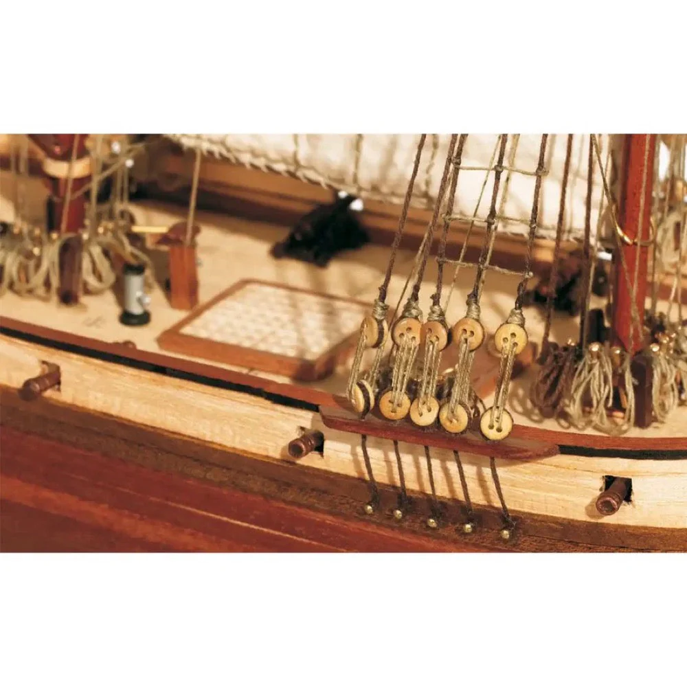 OcCre 12500 1/100 Albatros Wooden Model Ship Kit - Image 7