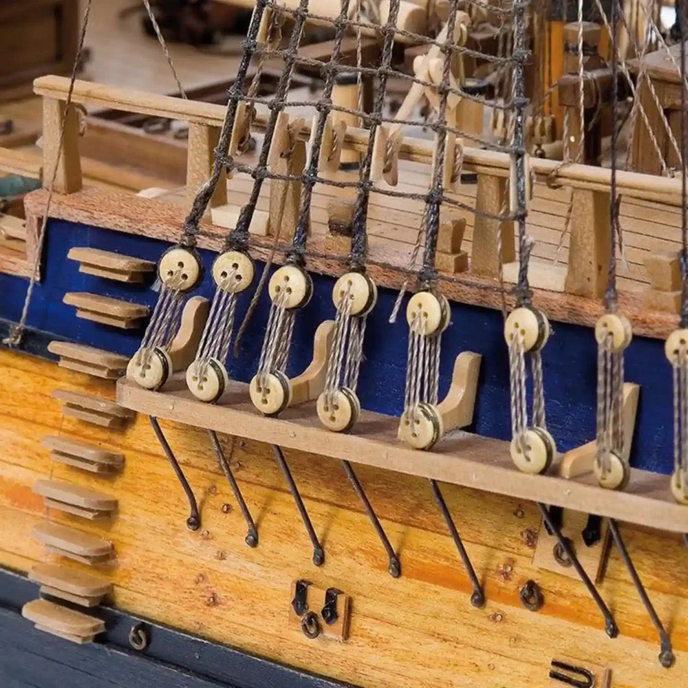 OcCre 14005 1/54 Endeavour Wooden Model Ship Kit - Image 8