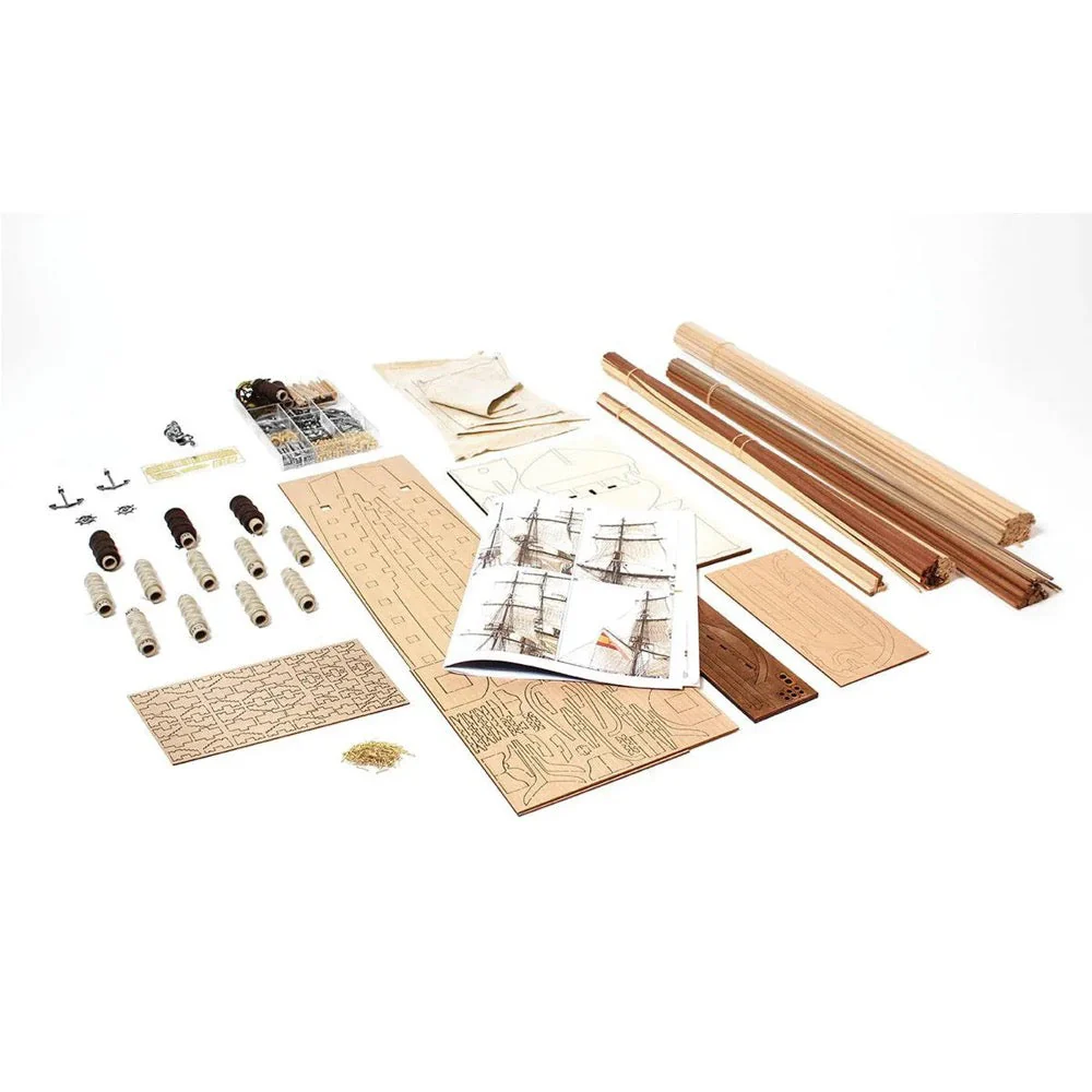OcCre 14007 1/85 Nuestra Señora de las Mercedes Wooden Model Ship Kit - Image 4