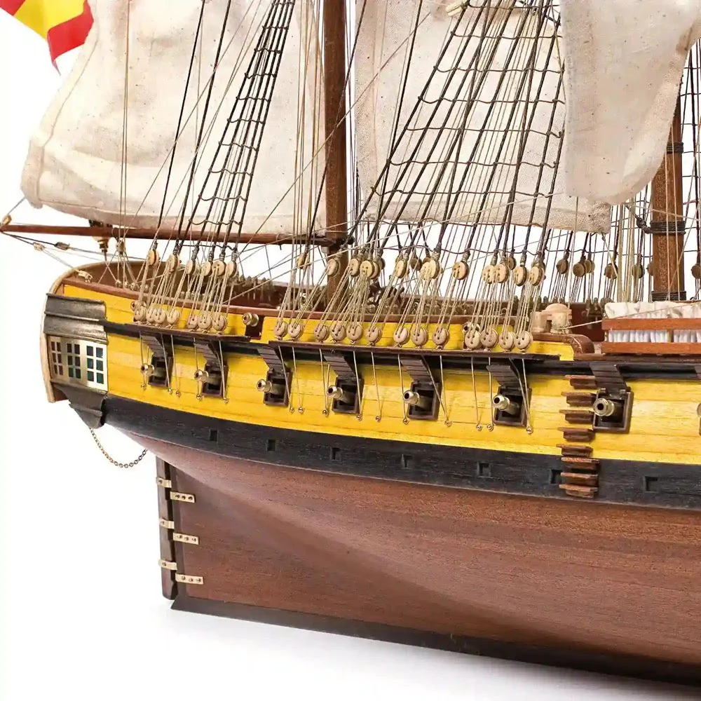 OcCre 14007 1/85 Nuestra Señora de las Mercedes Wooden Model Ship Kit - Image 7