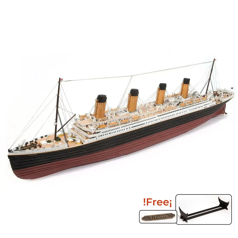 OcCre 14009 1/300 RMS Titanic Wooden Model Ship Kit - Image 2