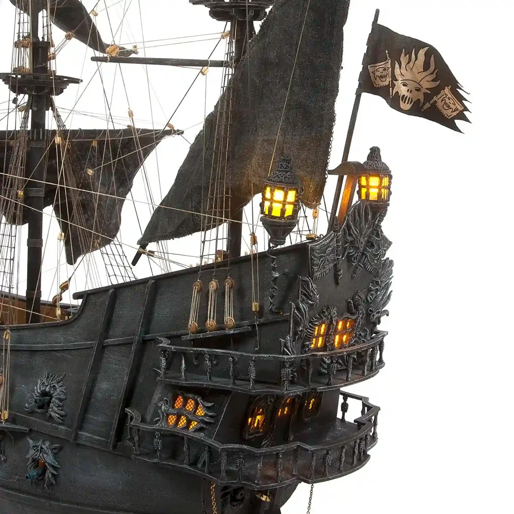 OcCre 14010 1/50 The Flying Dutchman Wooden Model Ship Kit - Image 6