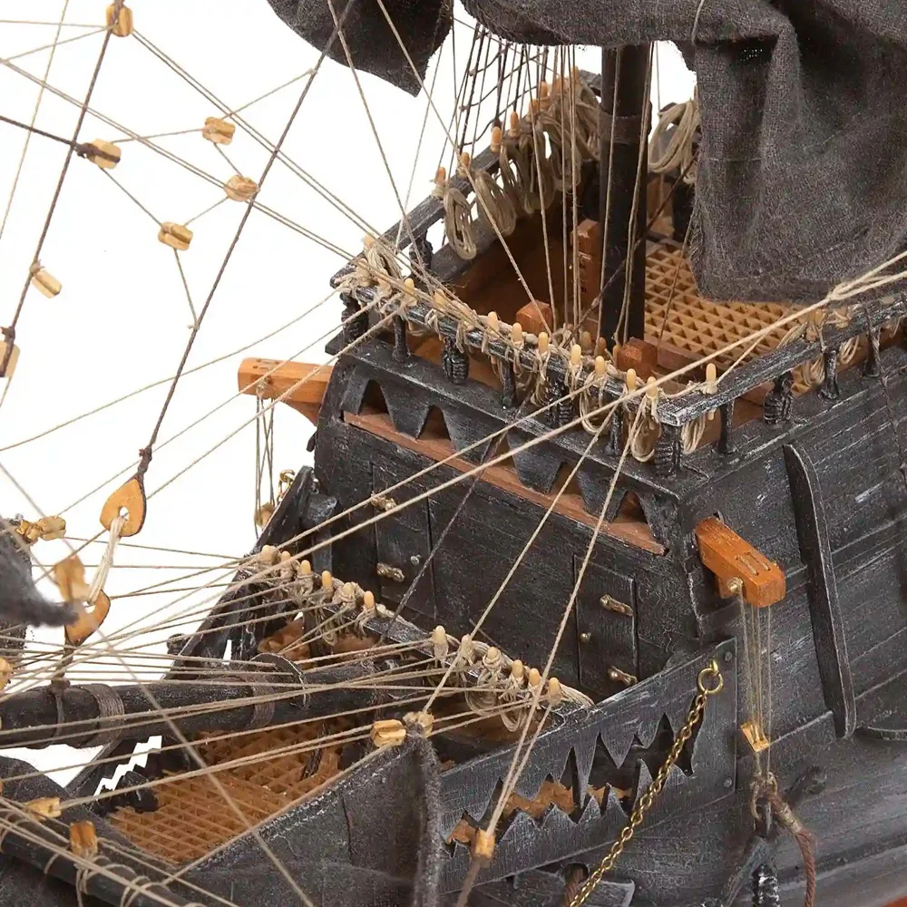 OcCre 14010 1/50 The Flying Dutchman Wooden Model Ship Kit - Image 7