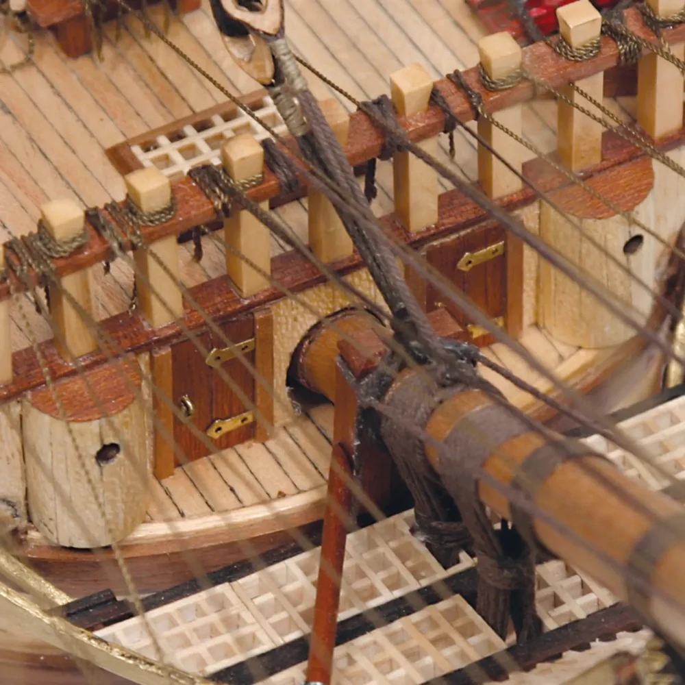 OcCre 15800 1/90 Santísima Trinidad Wooden Model Ship Kit - Image 5