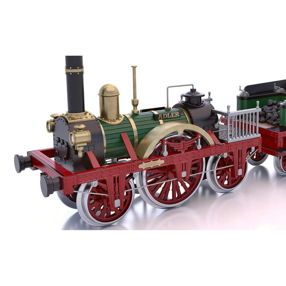 OcCre 54001 1/24 Adler Train Wooden Model Kit - Image 3