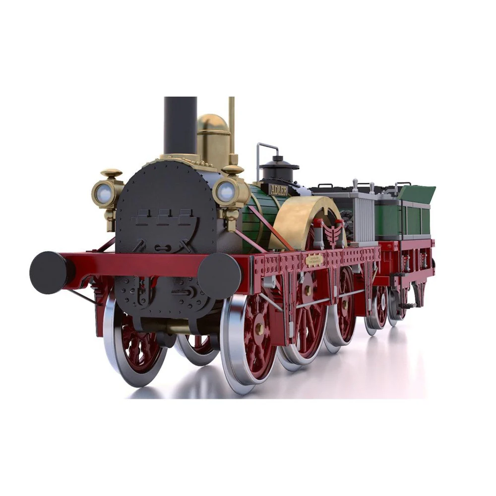 OcCre 54001 1/24 Adler Train Wooden Model Kit - Image 4