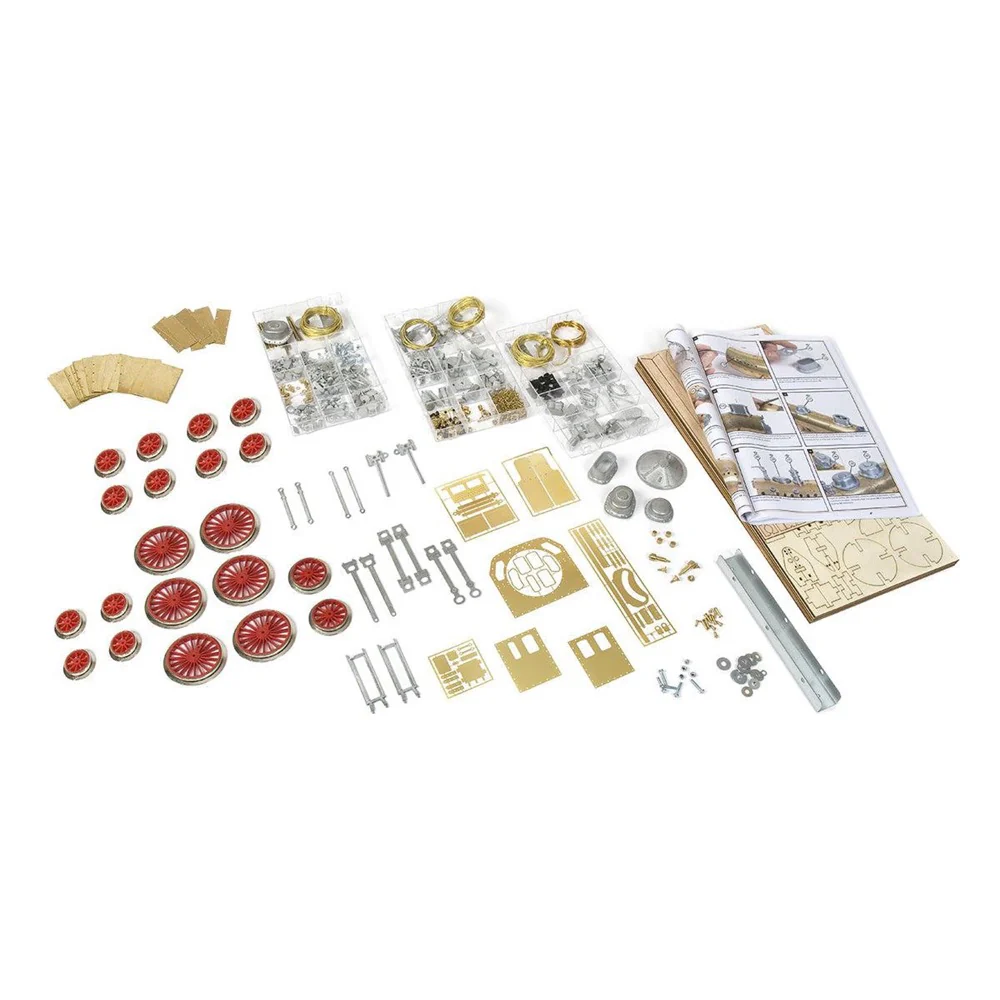 OcCre 54003 1/32 Pacific 231 Train Wooden Model Kit - Image 11