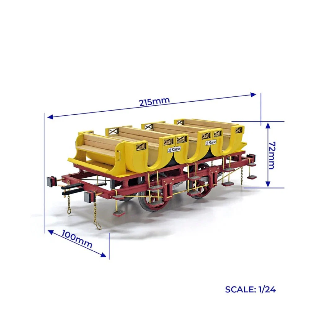 OcCre 56001 1/24 Adler Coaches (3 models) Model Kit - Image 7